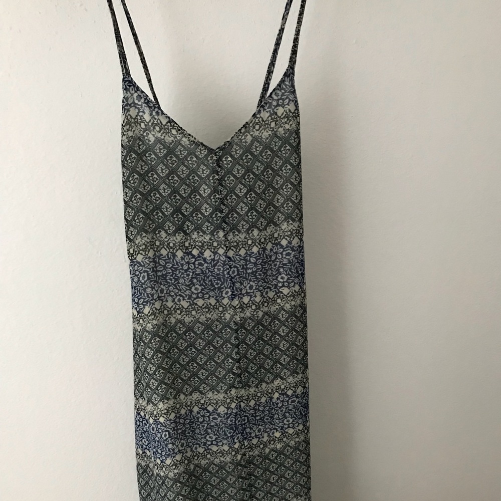 Madewell print maxi dress
